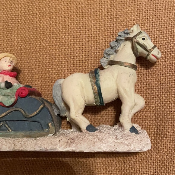One Horse Open Sleigh Model Decoration, collectible piece or decoration - Picture 10 of 10